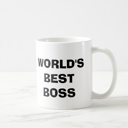 WORLD'S BEST BOSS MUGS