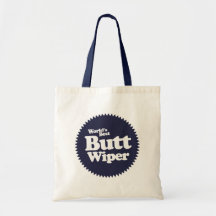 World's Best Butt Wiper Nurse CNA RNA Tote Bag
