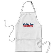 Worlds Best Captain Aprons