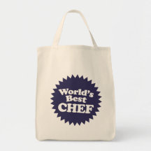 World's Best Chef Canvas Bag