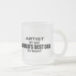 World's Best Dad by Night - Artist Coffee Mugs