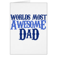 Worlds Best Dad Greeting Card