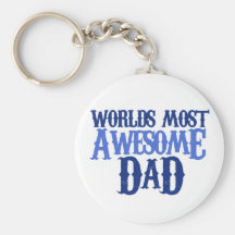 Worlds Best Dad Keychain