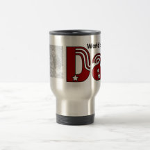 World's Best Dad Photo Mug