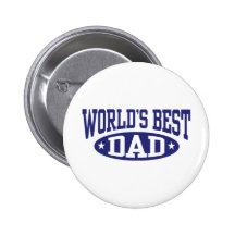World's Best Dad Pinback Button