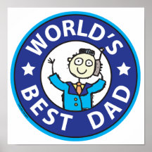 Worlds Best Dad Posters