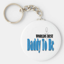 World's Best Daddy To Be Keychain