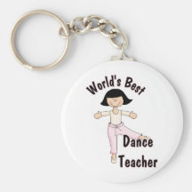 World's Best Dance Teacher Keychain