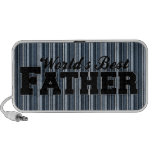 Worlds Best Father Laptop Speakers