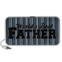 Worlds Best Father Laptop Speakers