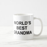 World's Best Grandma Coffee Mugs
