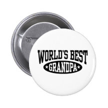 World's Best Grandpa Button