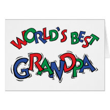World's Best Grandpa Gift Cards