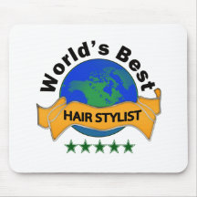 World's Best Hair Stylist Mouse Mats