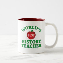 World's Best History Teacher Coffee Mug