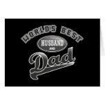World's Best Husband & Dad Greeting Cards
