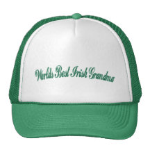 Worlds Best irish Grandma Mesh Hat