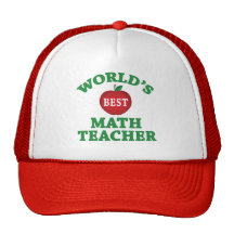 World's Best Math Teacher Trucker Hat