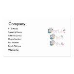 World's Best Mum (butterfly) Business Card Templates