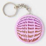 World's Best Mum! Keychains