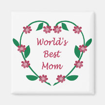 World's Best Mum magnet