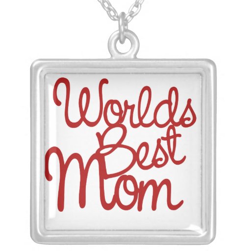 Worlds Best Mum Personalised Necklace