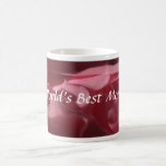 World's Best Mum, Pink Camellia Mug