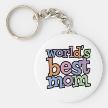 Worlds Best Mum T-Shirts & Gifts Keychains