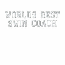 Worlds Best Swim Coach Embroidered Track Jacket