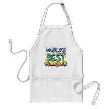 World's Best Teacher Apron