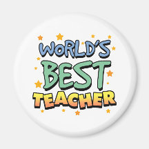 World's Best Teacher Magnet
