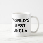 World's Best Uncle Mugs