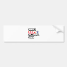 World's Best Volleyball Coach Bumper Sticker