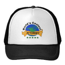 World's Coolest Attorney Hat