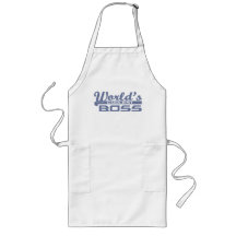 World's Coolest Boss Apron