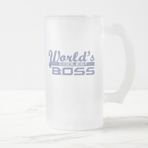 World's Coolest Boss Coffee Mug