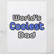World's Coolest Dad Flyer