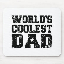 World's Coolest Dad Mouse Pads