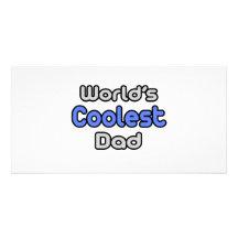 World's Coolest Dad Picture Card