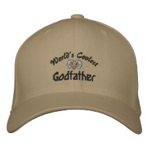 World's Coolest Godfather Embroidered Hat