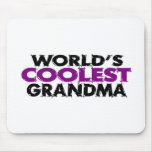 Worlds Coolest Grandma Mouse Pads