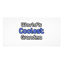 World's Coolest Grandma Picture Card