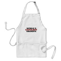 Worlds Coolest Grandpa Aprons