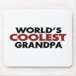 Worlds Coolest Grandpa Mouse Mats
