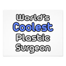 World's Coolest Plastic Surgeon Custom Invites