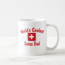 World's Coolest Swiss Dad Coffee Mugs