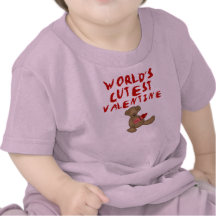 World's Cutest Valentine  Tshirts and Gifts