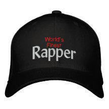 Worlds finest Rapper Embroidered Baseball Cap