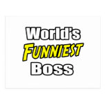 World's Funniest Boss Postcards