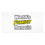 World's Funniest Pharmacist Picture Card